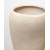 Wazon ceramiczny terakota Wysoki wąski Kremowy 40cm